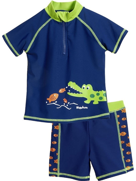 Playshoes Kids Sun Protection Swimwear Set Blue