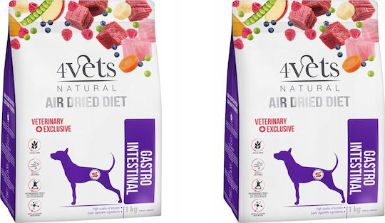 4Vets 1kg Dry Dog Food with Beef