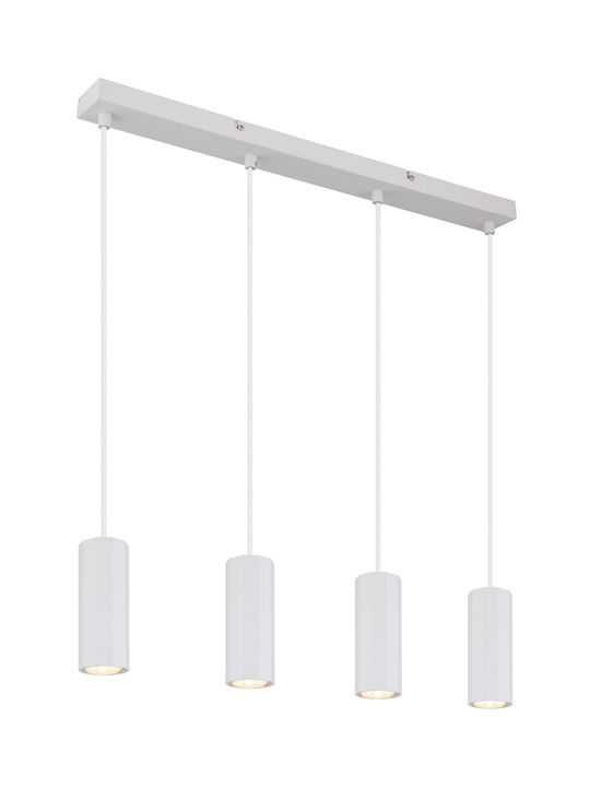 Globo Lighting Κρεμαστό Φωτιστικό Λευκό