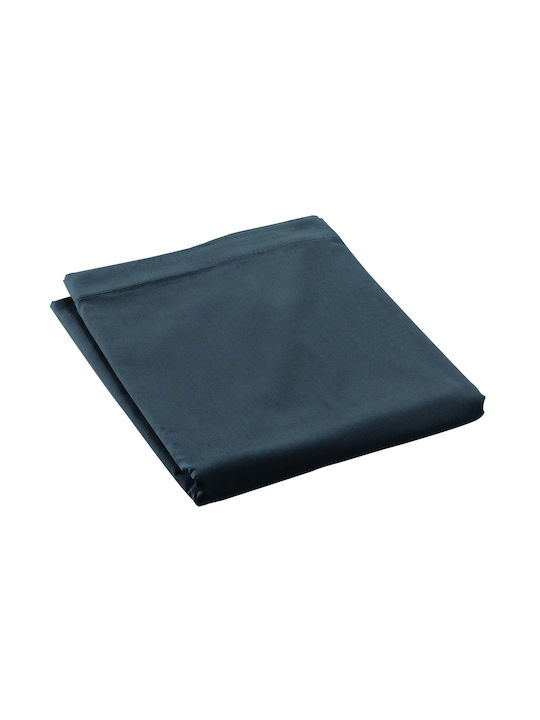 Douceur d'Intérieur Sheet King Size 300x240cm. Percaline Night Blue