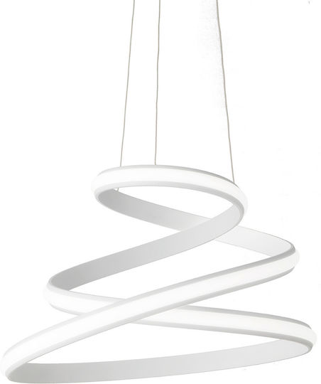 Ondaluce Vuelta LED Κρεμαστό Φωτιστικό Λευκό 57x180εκ. Ondaluce Vuelta LED Κρεμαστό Φωτιστικό Λευκό 57x180εκ.