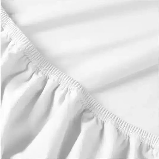 Billerbeck King Size 200x200cm cu Elastic Alb Billerbeck King Size 200x200cm cu Elastic Alb