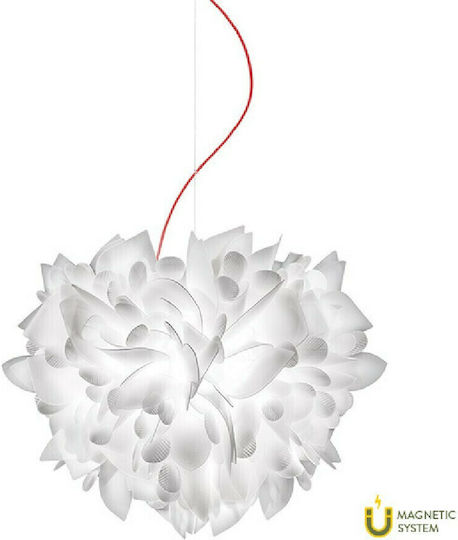 Slamp Veli Foliage Large Κρεμαστό Φωτιστικό Λευκό 55εκ. Slamp Veli Foliage Large Κρεμαστό Φωτιστικό Λευκό 55εκ.
