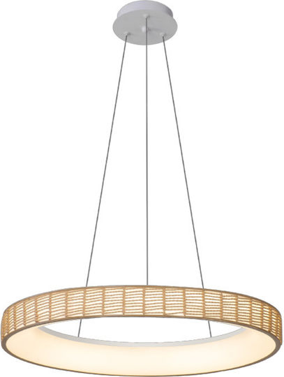 Inlight LED Κρεμαστό Φωτιστικό Καφέ 60x60εκ. Inlight LED Κρεμαστό Φωτιστικό Καφέ 60x60εκ.