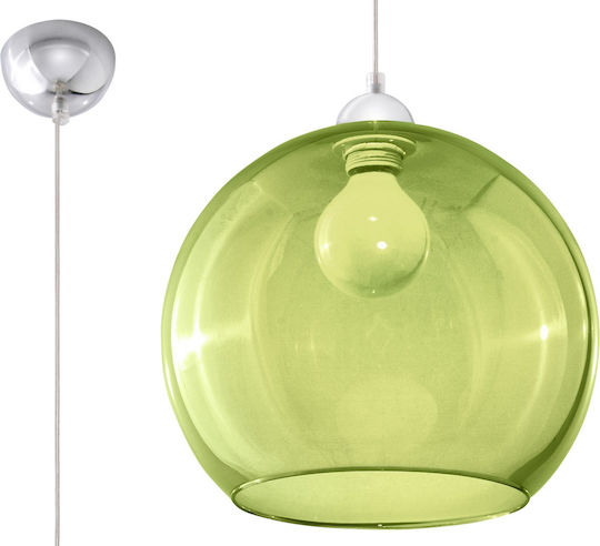 Sollux Ball Lustră Suspendată Verde 33x33x33cm. Sollux Ball Lustră Suspendată Verde 33x33x33cm.