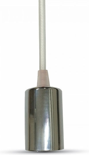 V-TAC Pendant Light Silver 36cm