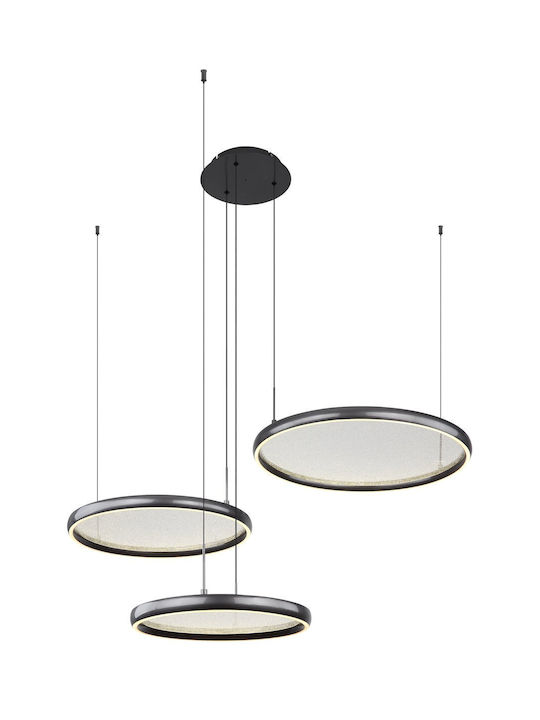 Globo Lighting Κρεμαστό Φωτιστικό Μαύρο