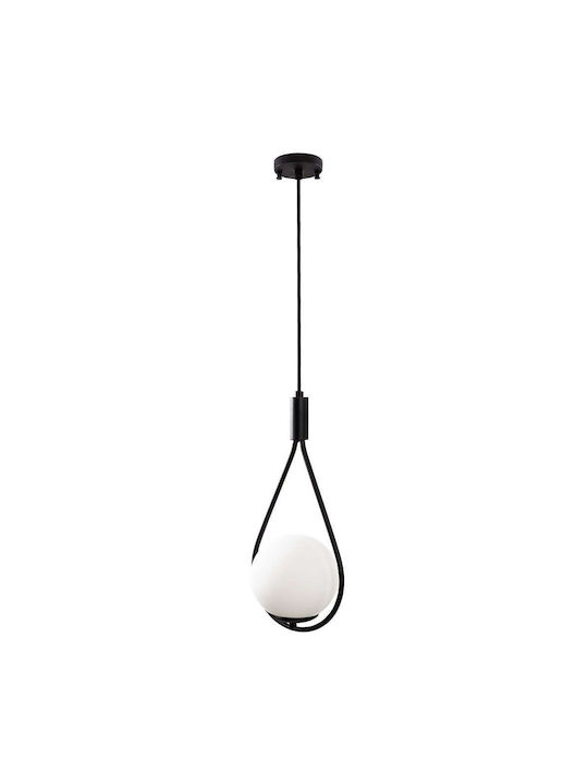 Opviq Black Pendant Light Black with Socket E27 20x15x136cm