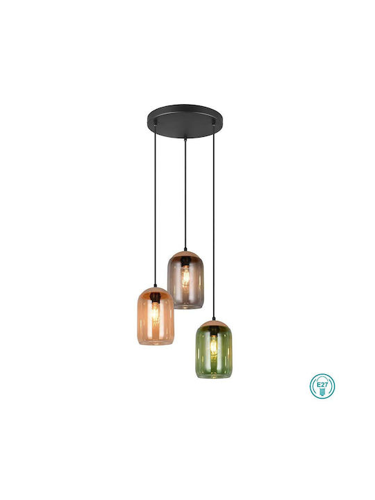 Trio Lighting Pendant Light Multicolour 30x150cm