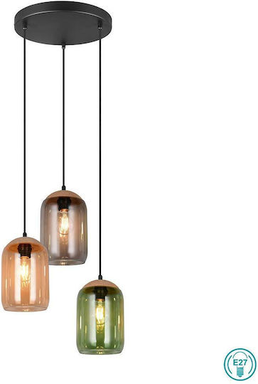 Trio Lighting Pendant Light Multicolour 30x150cm Trio Lighting Pendant Light Multicolour 30x150cm