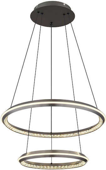 Globo Lighting Висящо осветително тяло Сив Globo Lighting Висящо осветително тяло Сив