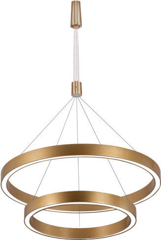Braytron LED Κρεμαστό Φωτιστικό Χρυσό 60εκ. Braytron LED Κρεμαστό Φωτιστικό Χρυσό 60εκ.