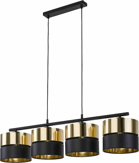 TK Lighting Hilton Κρεμαστό Φωτιστικό Χρυσό 94x95εκ.