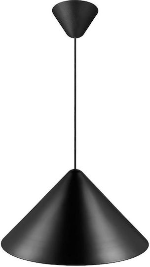 Nordlux Nono Hängelampe Schwarz Glocke mit Fassung E27 49x24.8x300cm.