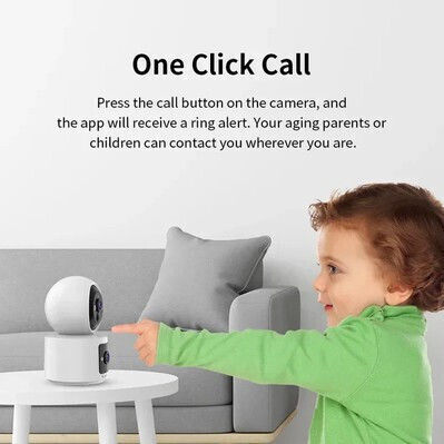 Vstarcam CB90DR IP Dual Surveillance Camera Wi-Fi Full HD 1080p with Two-Way Communication