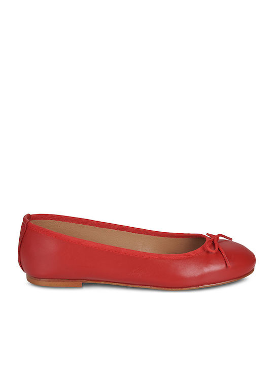 Jane Women's Ballerina Shoes Red