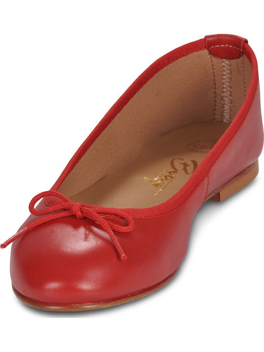 Jane Women's Ballerina Shoes Red