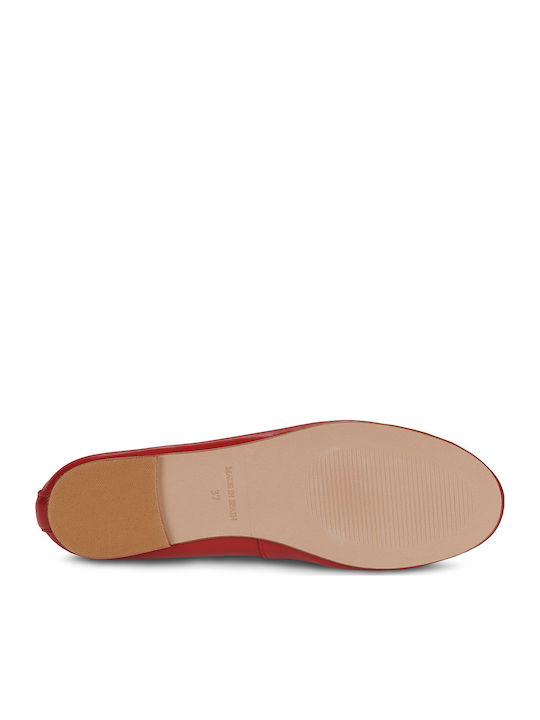 Jane Women's Ballerina Shoes Red