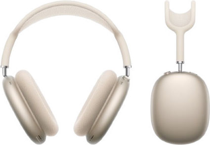 Apple AirPods Max 2 Kabellose / Kabelgebundene Over-Ear Kopfhörer und Quick Charge Starlight
