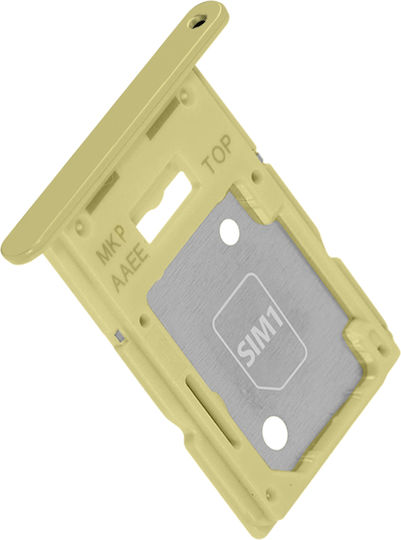 Clappio Dual Nano Sim Microsd Replacement Tray Galaxy A15 4g Yellow