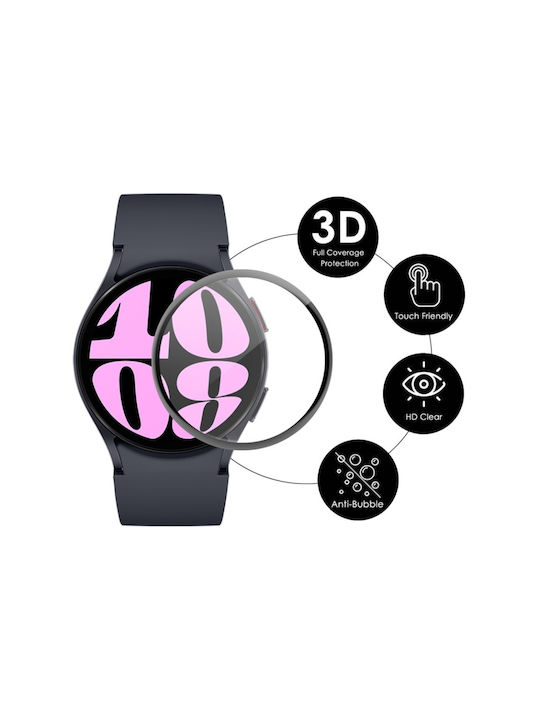 Set 2 Folii de Protecție Ecran Samsung Galaxy Watch8 40mm Set Protecție Împotriva Zgârieturilor Sticker Nano Flex Negru