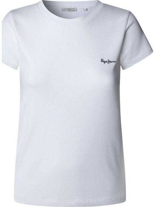 Γυναικεία Μπλούζα Βαμβακερή White