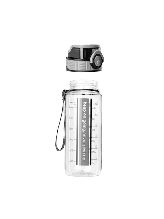 Kadax Αθλητικό Παγούρι Πλαστικό 750ml Μαύρο