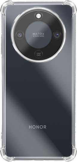 Mayaxess Husa Silicon Honor Magic 8 Lite Colțuri Întărite Antisoc Transparentă