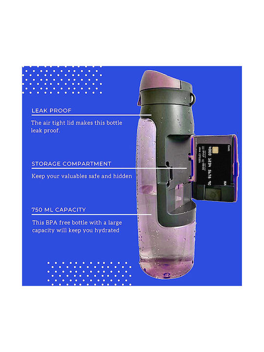 Philips Sticlă de Apă Sport cu Difuzor și Filtru 590ml Albastră