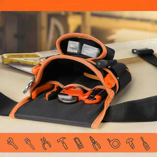 Werkzeugtasche Gürtel Zola Mit 22 Taschen 1 Hammerhalter Verstellbar 67-136 Cm Textilmaterial