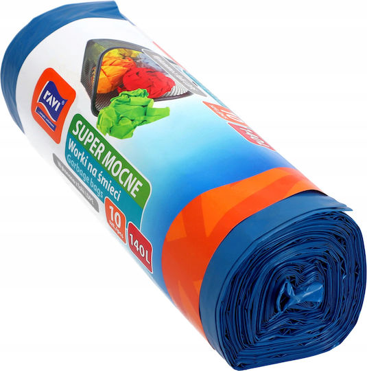 RAVI RAVI Müllsäcke Kapazität 140lt 110x90cm 10 Stück Blau