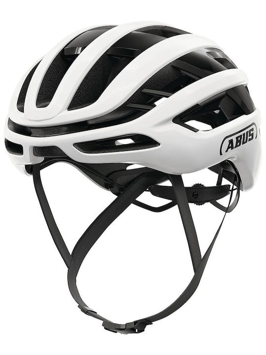 Abus Airbreaker 2.0 Shiny Cască de Cursă de Bicicletă Albă Abus Airbreaker 2.0 Shiny Cască de Cursă de Bicicletă Albă