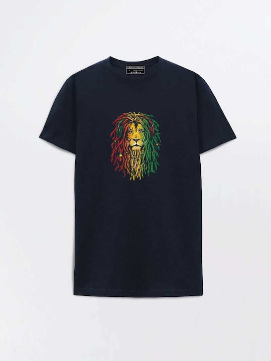 T-shirt Μπλε Σκούρο