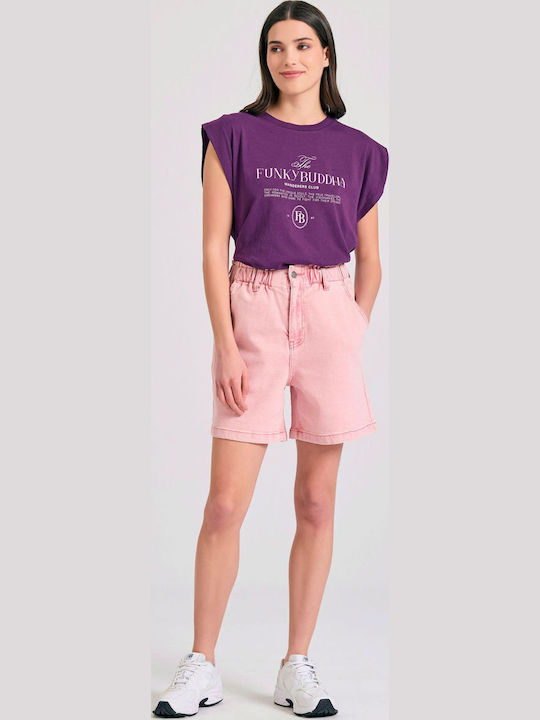 Γυναικείο T-shirt Μωβ