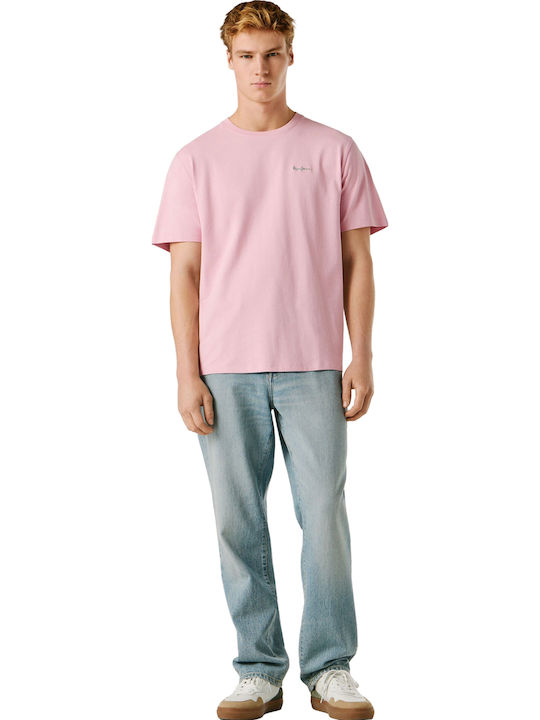 Connor' T-shirt Washed Pink