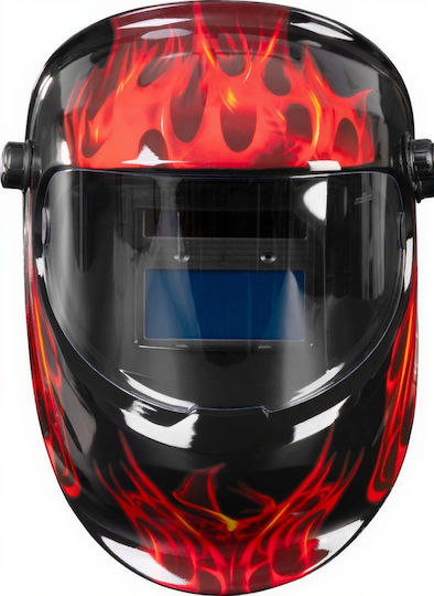 SGTT Welding Helmet with Optical Field 9x9mm Panoramic Black