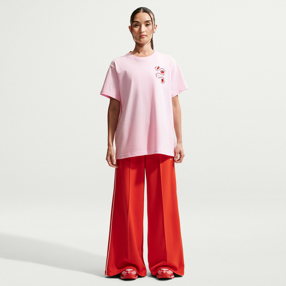 Nike Nsw Tricou Damă Oversized Roz IH8036-663 | Skroutz Romania