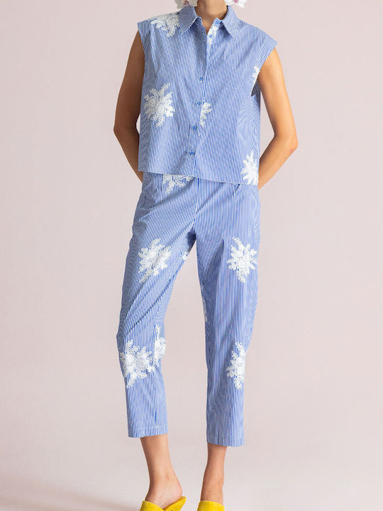 Women's Fabric Trousers