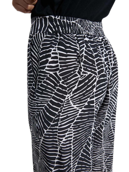 Hosen Für Damen Mit Gummiband Schwarze