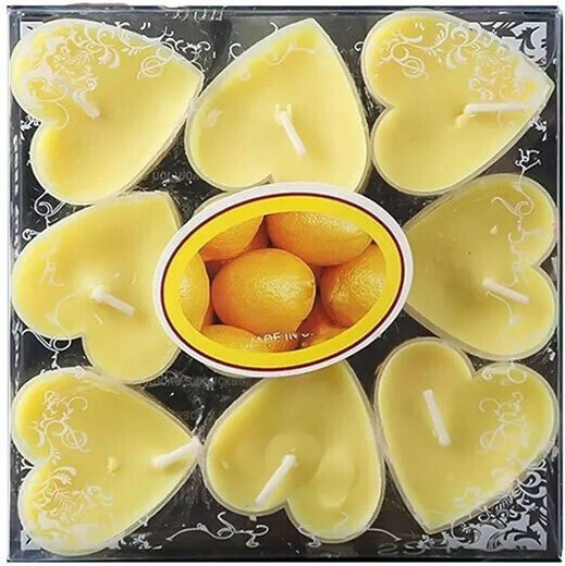 Alista Home Lumânări Mici Aromatice În Culoare Galbenă Până La 4 Ore Timp De Ardere 9 Bucăți