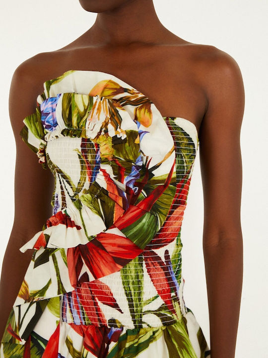 Summer Midi Floral Dress