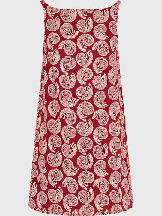 Summer Mini Dress Red