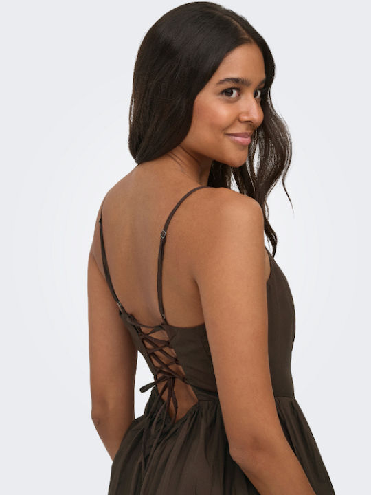 Summer Maxi Dress Brown