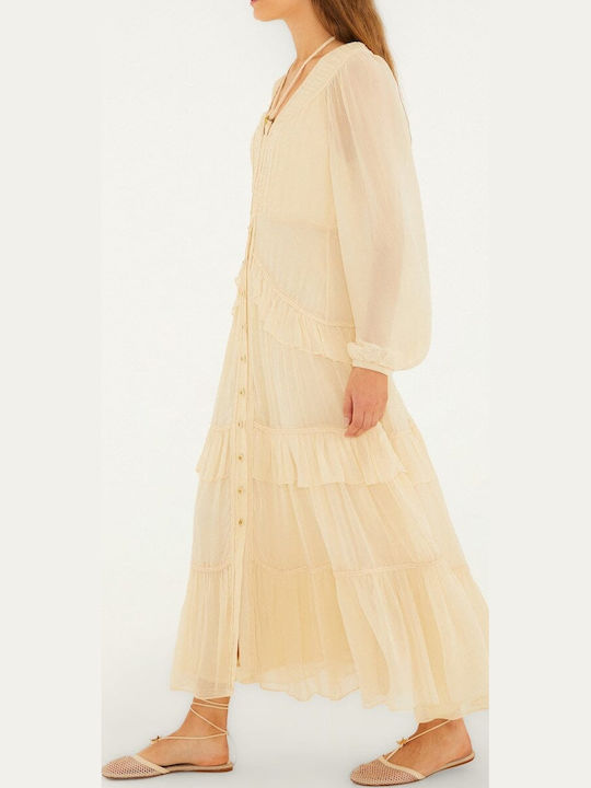 Maxi Dress Butter Yellow