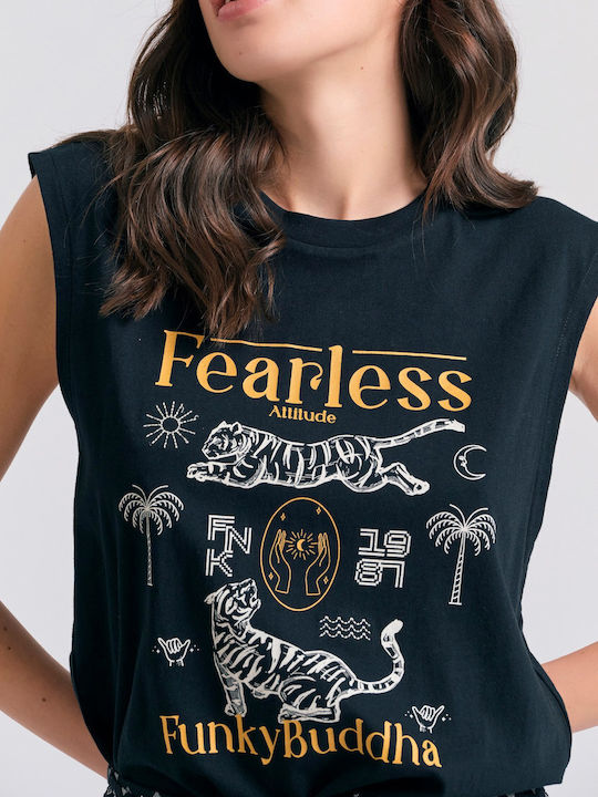Γυναικείο T-shirt Μαύρο
