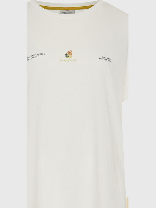 Γυναικείο T-shirt Λευκό