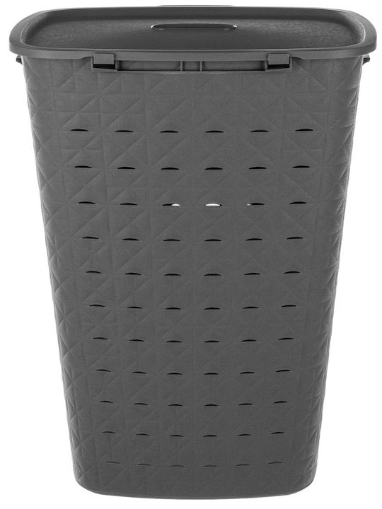 Curver Coș De Rufe Din Plastic 56lt Cu Capac 42x31.6x60cm