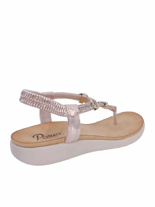 Γυναικεία Ανατομικά Σανδάλια Χρυσά