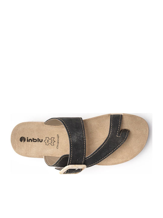 Leather Women's Anatomic Black Sandals