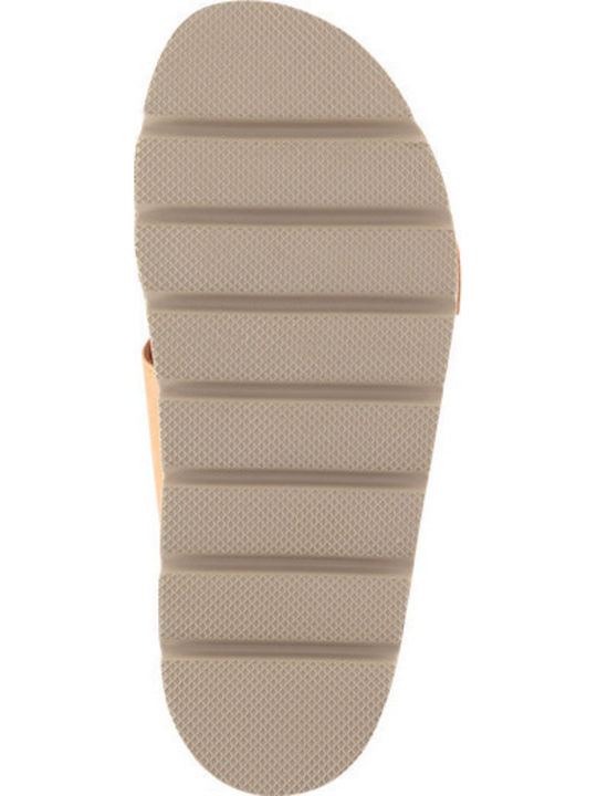 Leather Women's Sandals Tabac